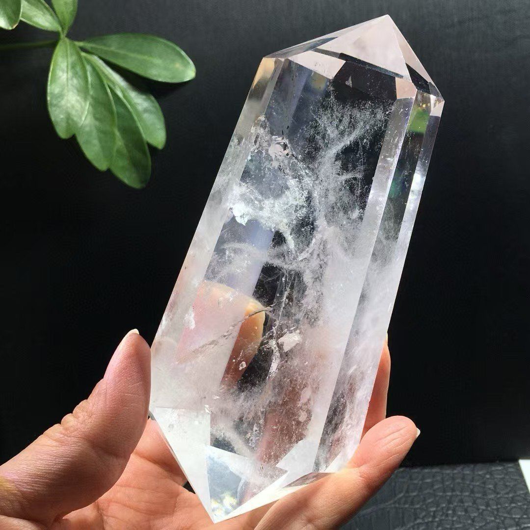 級天然高透明度水晶六角柱B 1216 YS 210 A