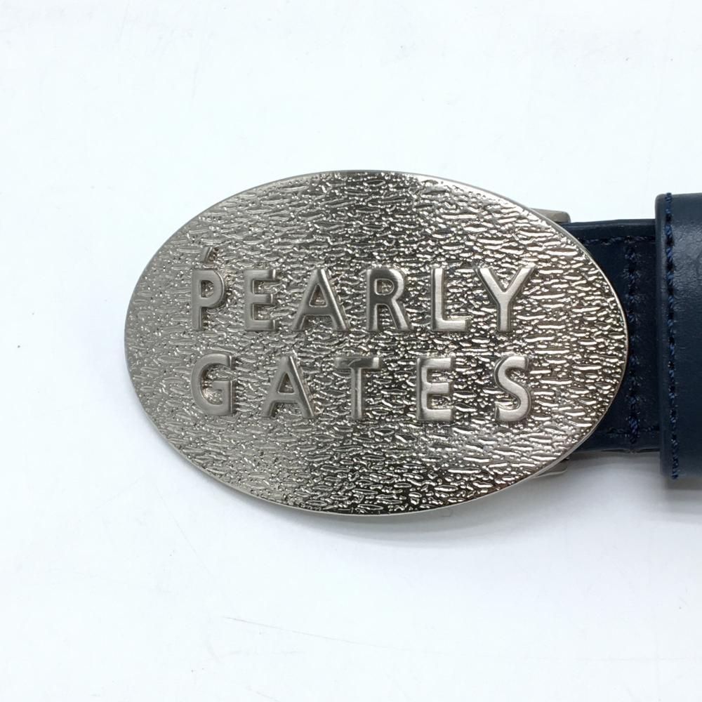 パーリーゲイツ トップ式ベルト ネイビー 30周年 レディース ゴルフ