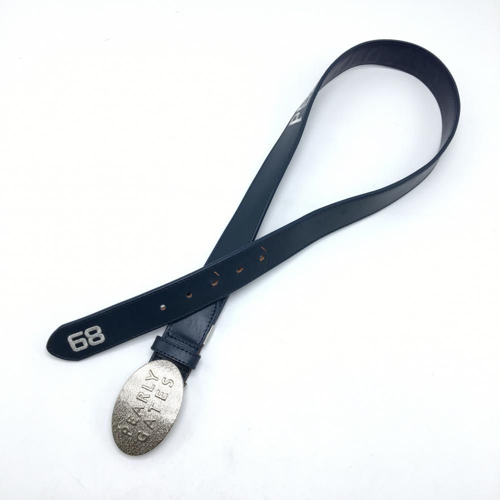 パーリーゲイツ トップ式ベルト ネイビー 30周年 レディース ゴルフ