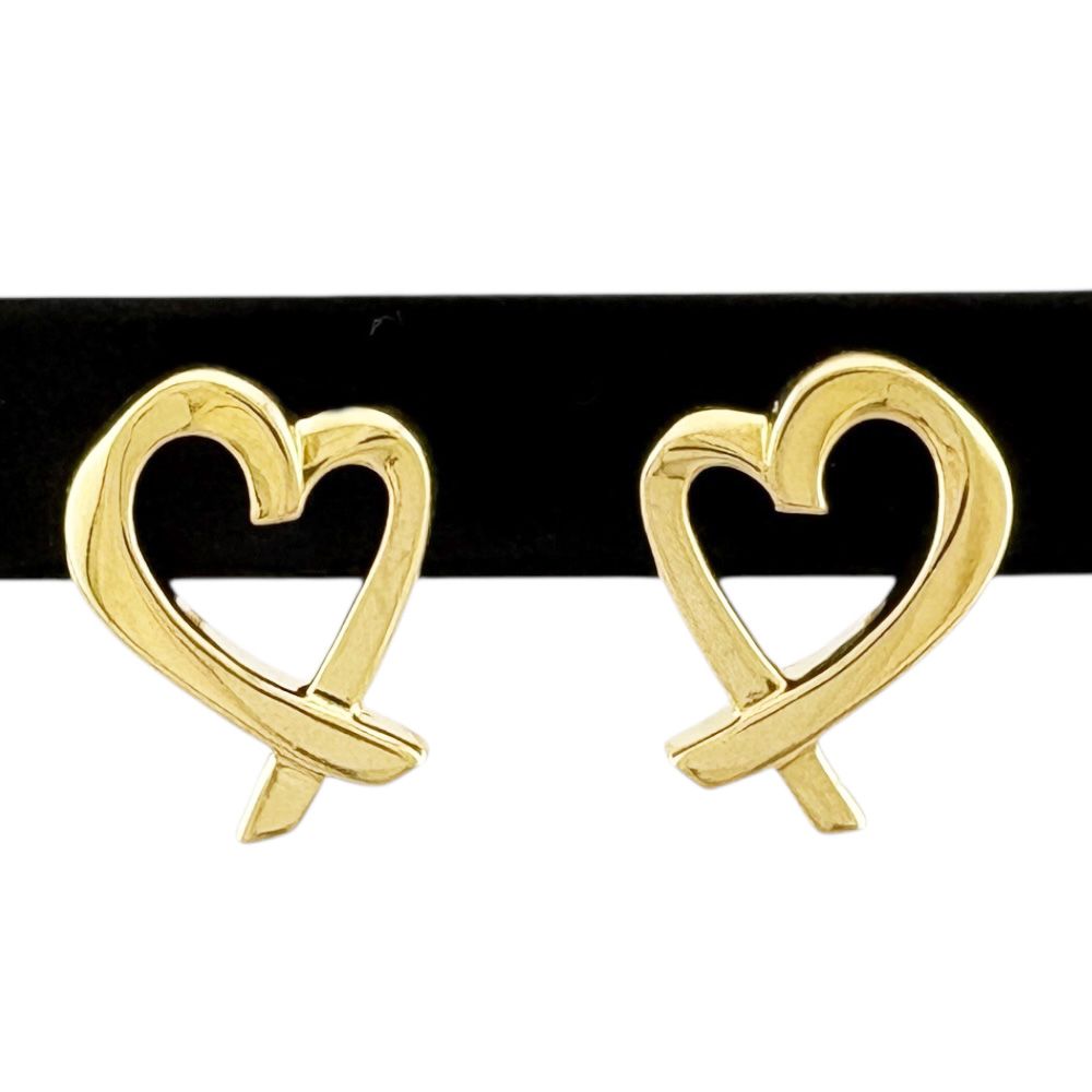 ティファニー ゴールド LOVE ピアス 750 K18 片耳 TO127 ティファニー ゴールド LOVE ピアス 750 K18 片耳 TO127 楽天市場