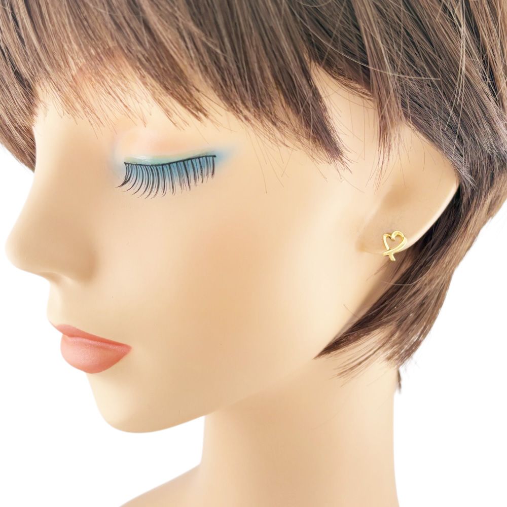 ティファニー ゴールド LOVE ピアス 750 K18 片耳 TO127 ティファニー ゴールド LOVE ピアス 750 K18 片耳 TO127 楽天市場