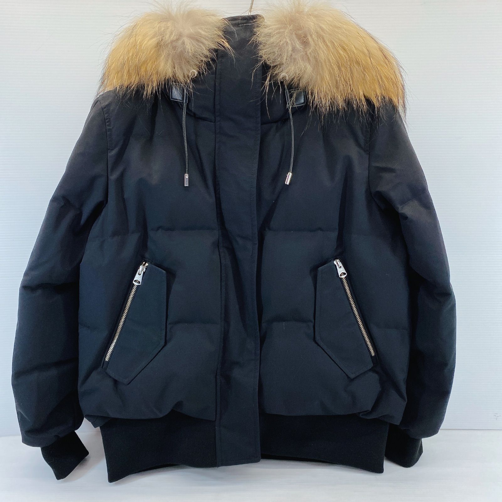 □MACKAGE マッカージュ NEFI-FZ フライト ダウンジャケット 11752240 