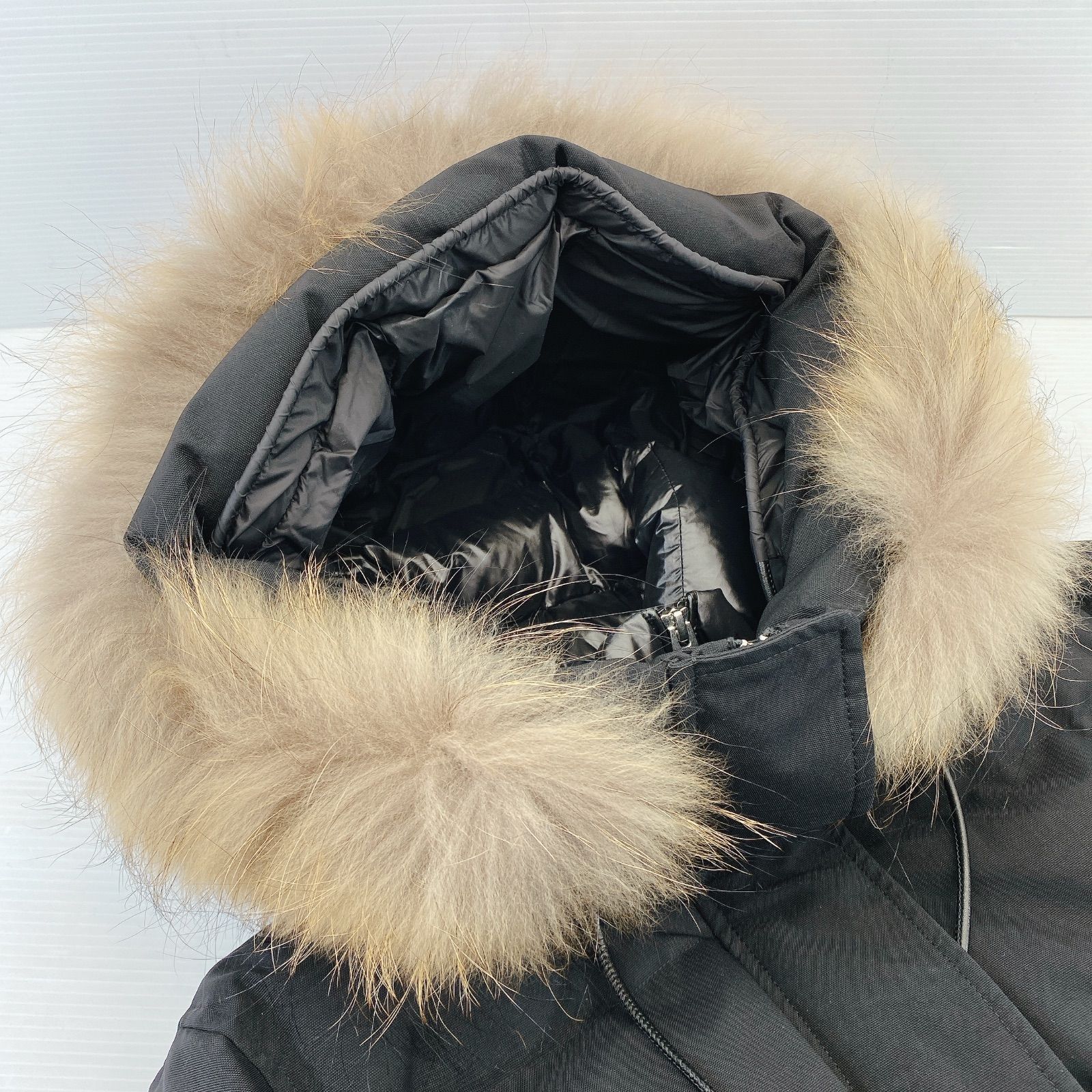 □MACKAGE マッカージュ NEFI-FZ フライト ダウンジャケット 11752240 