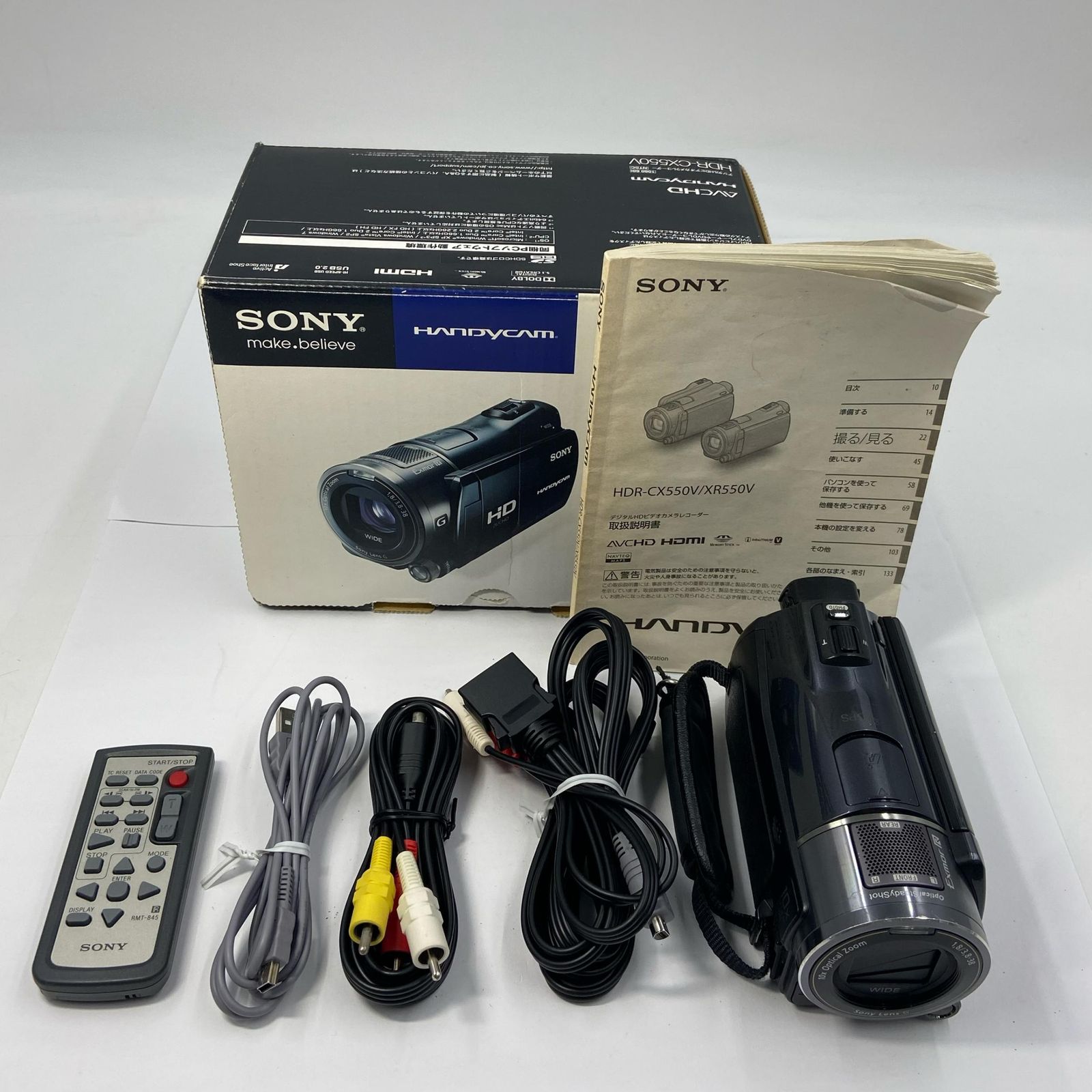 sonny ソニー ハンディビデオカメラ ハンディカム 12.0 MEGA PIXELS