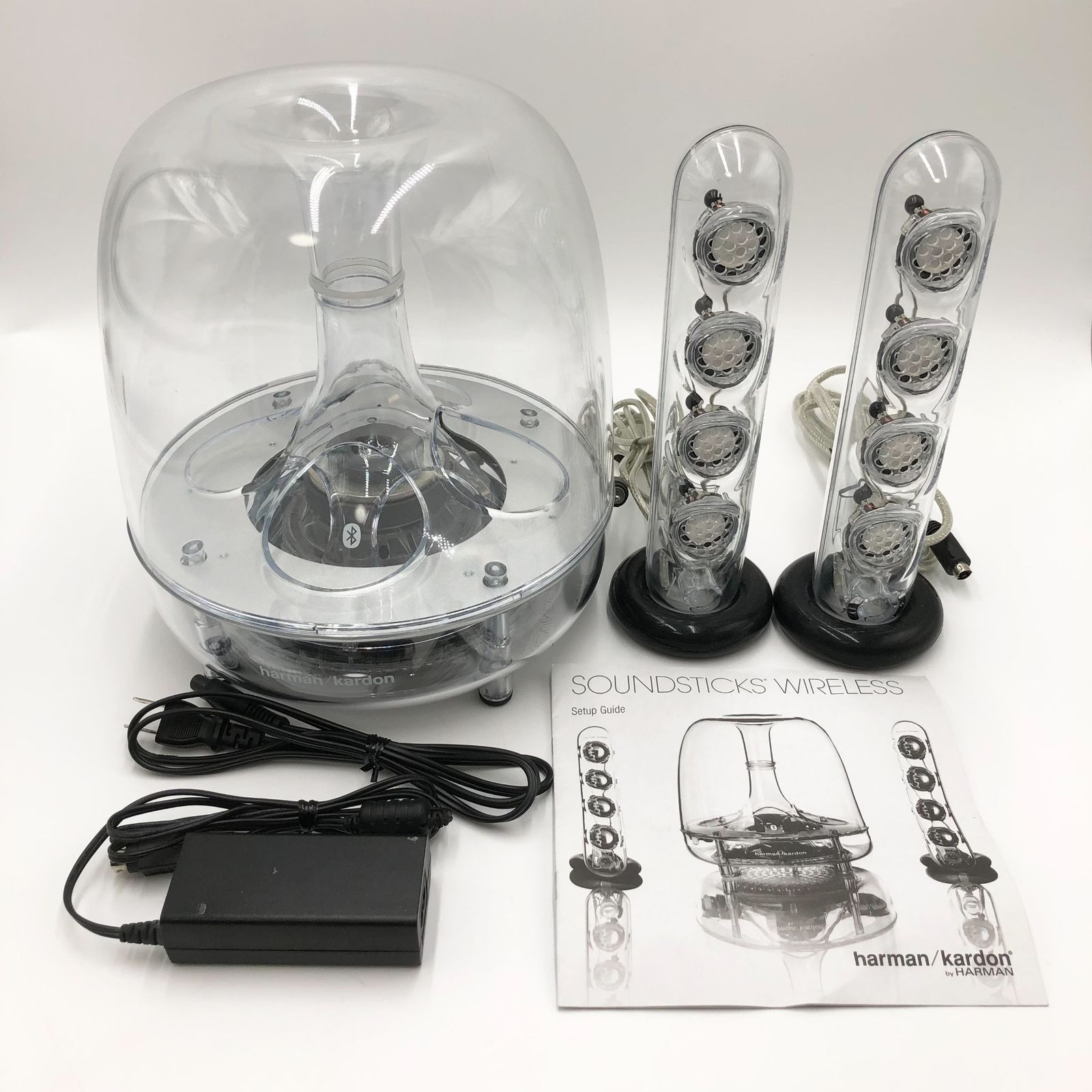 Harman Kardon SOUNDSTICKS Bluetoothスピーカー アンプ内蔵/2.1ch