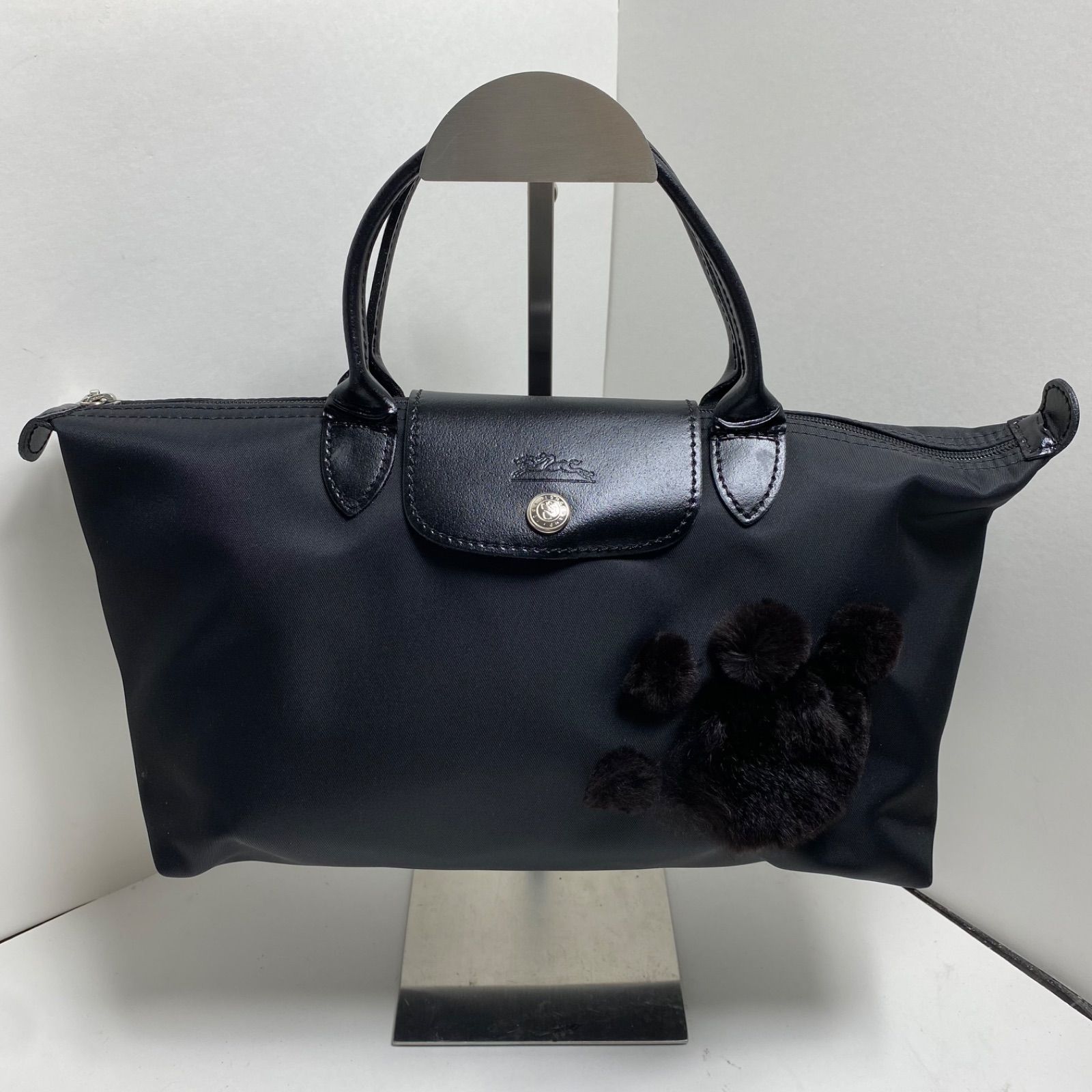 Longchamp ロンシャン ルプリアージュ トートバッグ 猫の手 足跡 