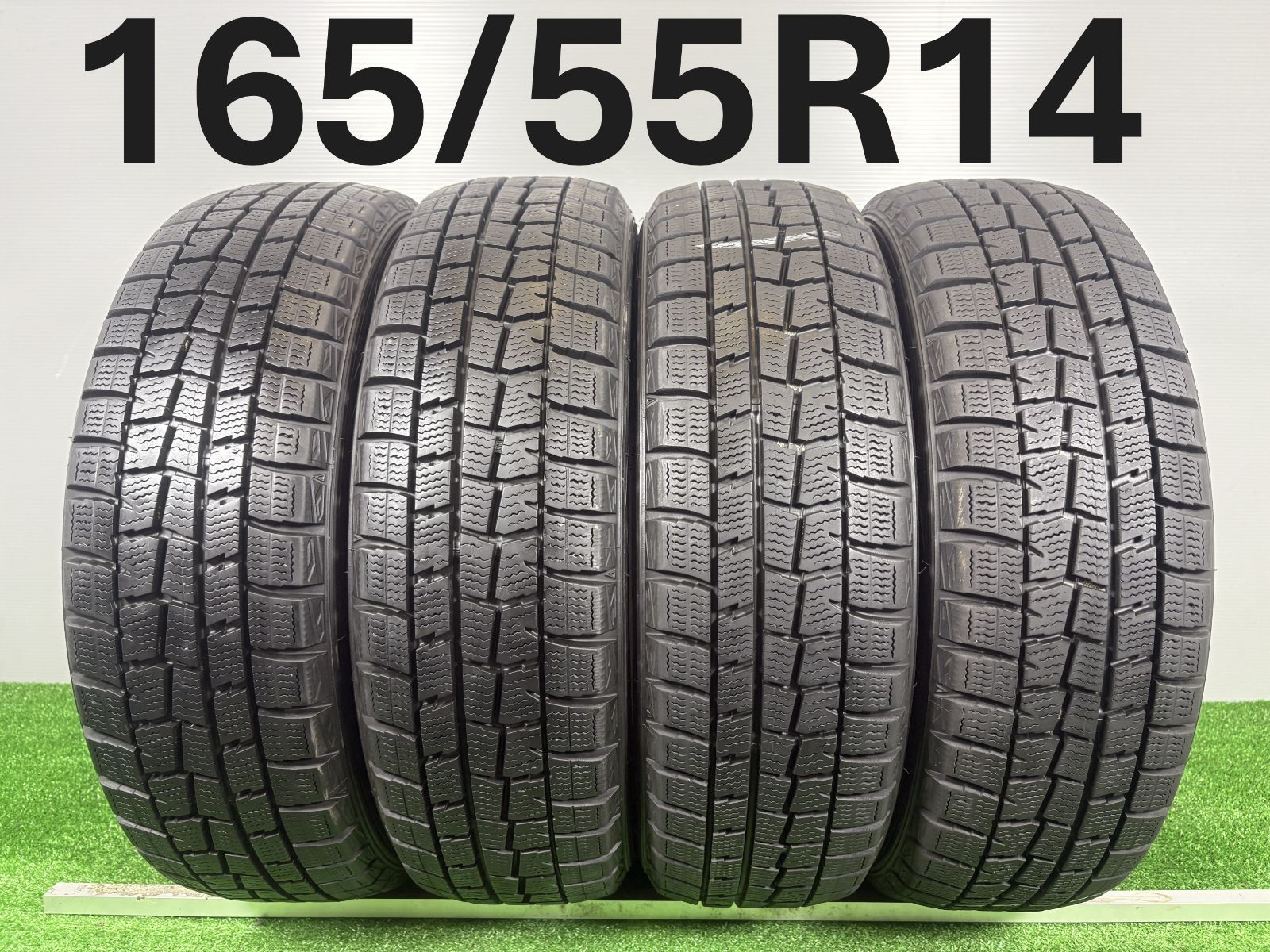 送料無料☆在庫処分 165/55R15 ダンロップ WM01 2019年製 4本 冬