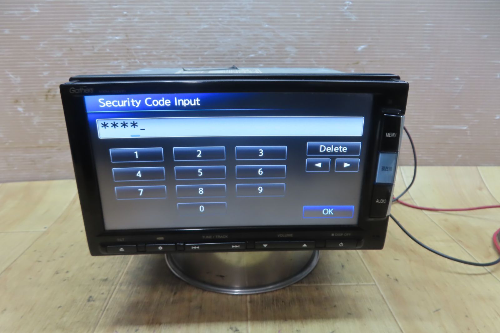 タッチパネル正常 F 5108 ホンダ VXM 152 VFi メモリーナビ Bluetooth内蔵 本体のみ