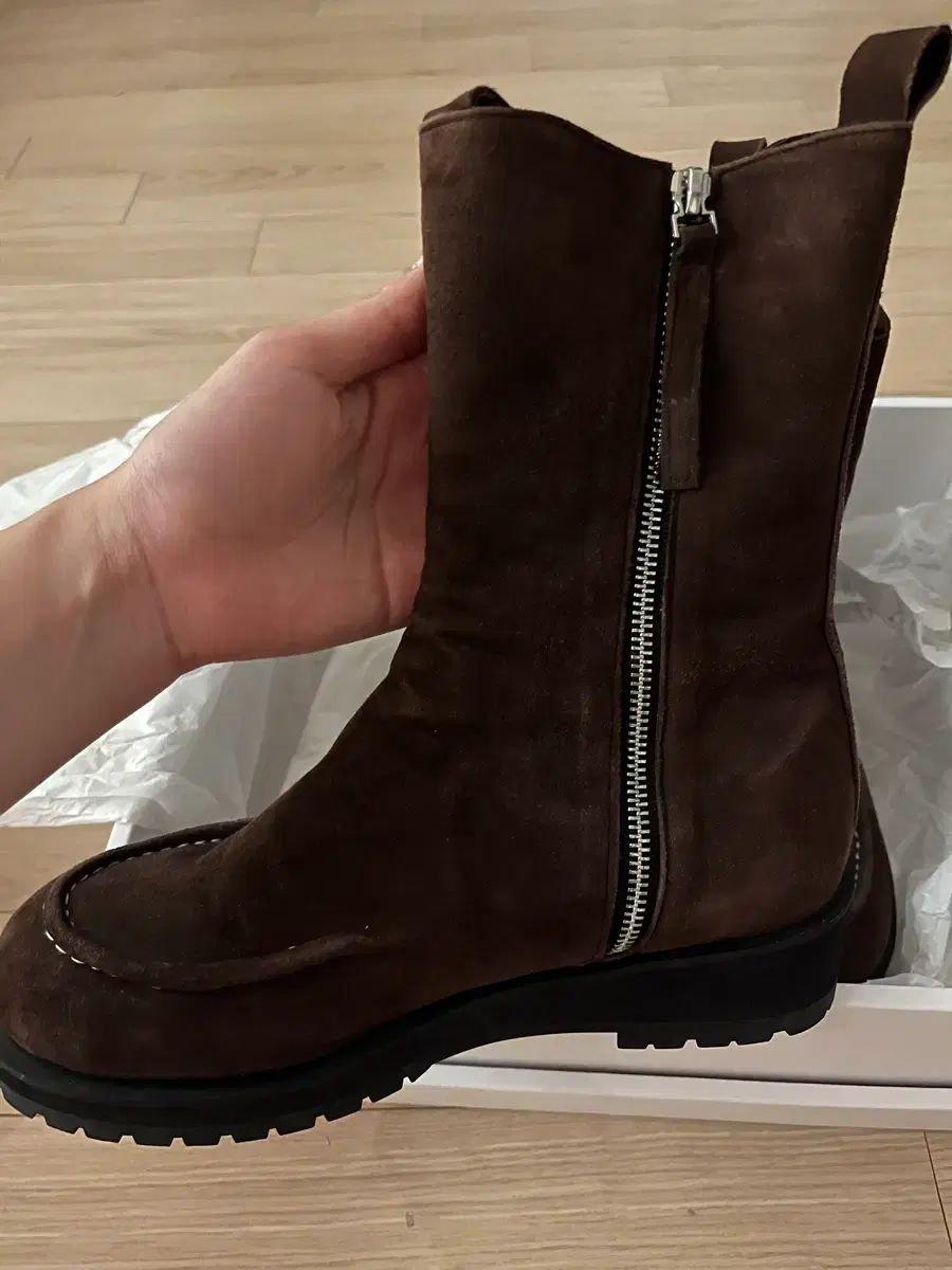  外着用x ヌート neute スウェード ブーツ 255 その他 ブーツ