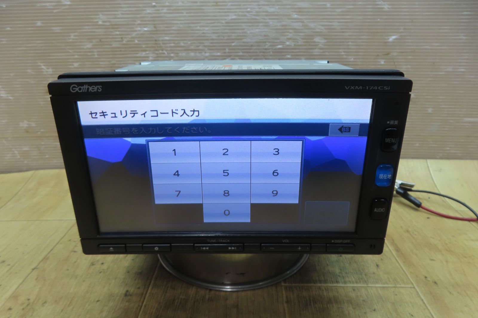 タッチパネル正常☆F5109/ホンダ純正 VXM-174CSi メモリーナビ