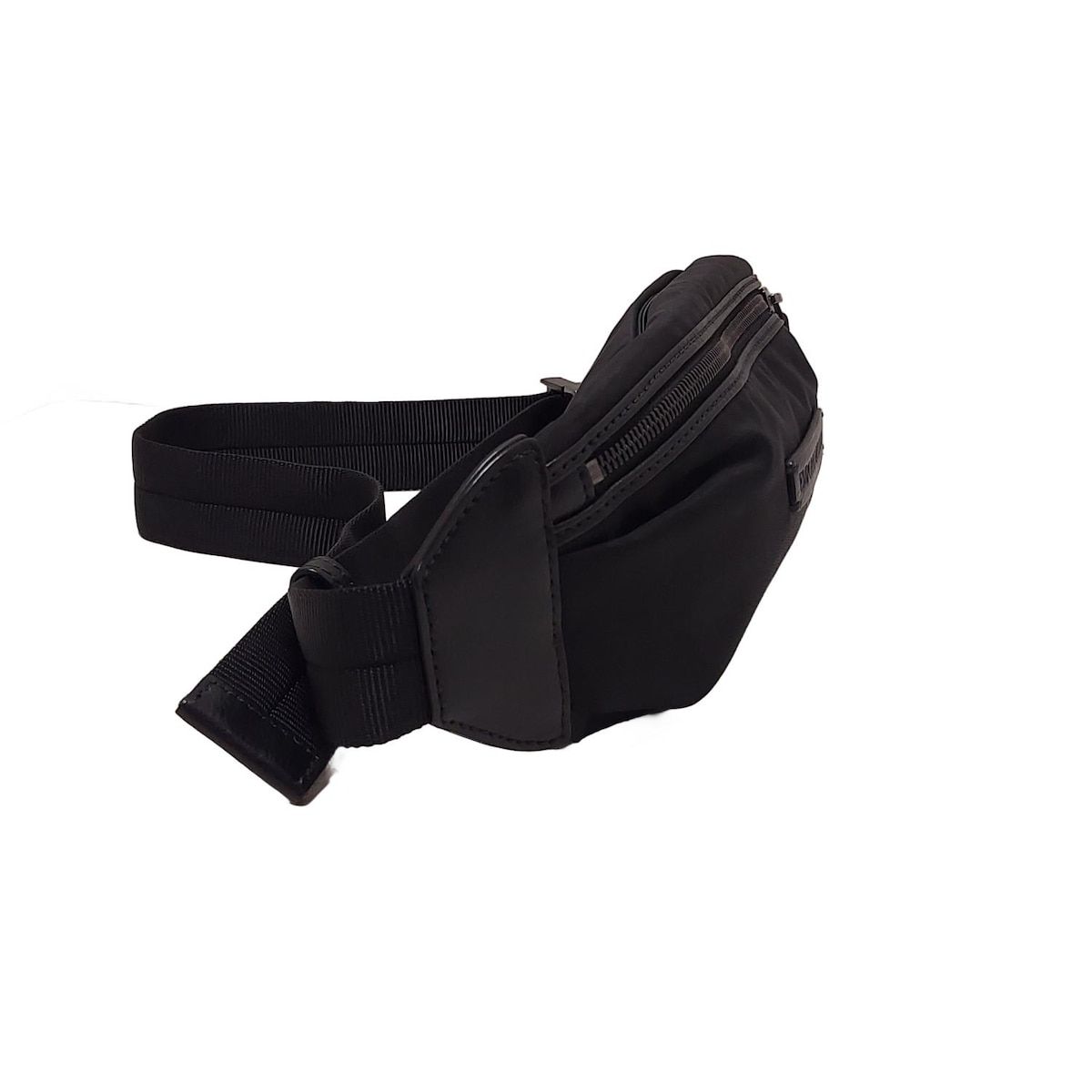 EMPORIOARMANI エンポリオアルマーニ ウエストポーチ - 黒 レザー