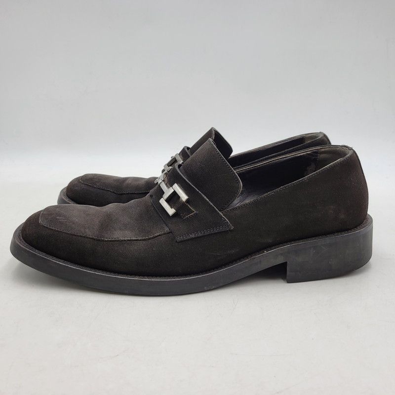 品 GUCCI グッチ 1580 SUEDE BIT LOAFERS スウェード ビットローファー 靴 シューズ 183-251218-ya-07-izu
