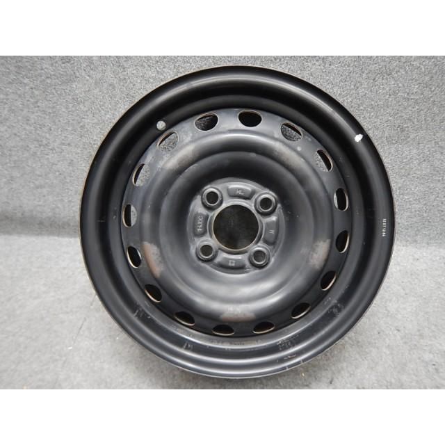 日産 K 13 マーチ スチールホイール 黒鉄チン 40300 1 HJ 0 C 14 5 J PCD 100 45 4本 101978