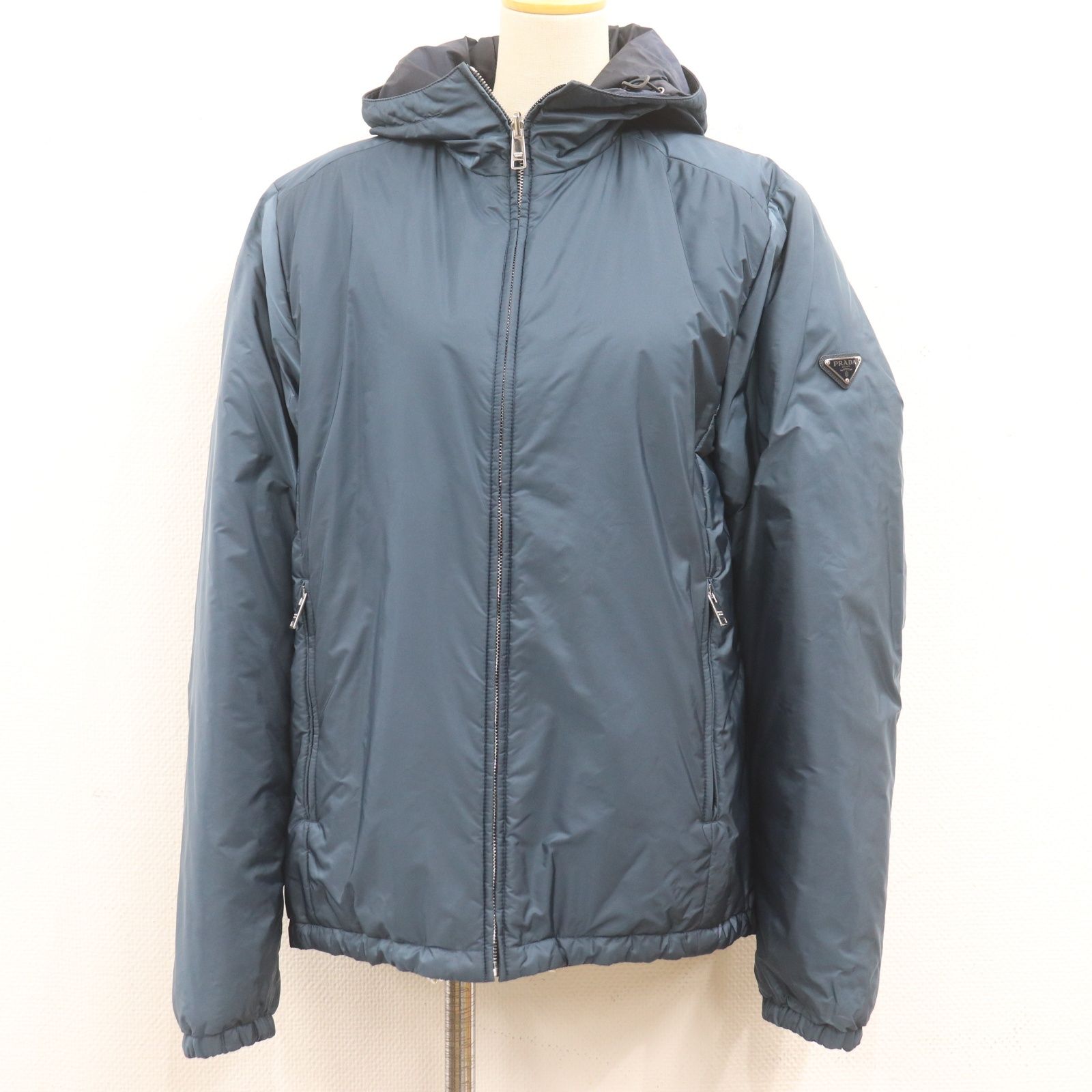 IT3WJJ15C3LT PRADA プラダ ダウンジャケット ネイビー メンズ ロゴ 