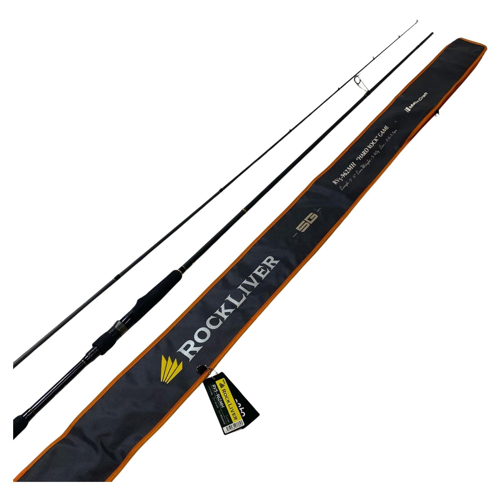 ΨΨMajorCraft メジャークラフト ルアーロッド 袋付き RV 5 962 MH