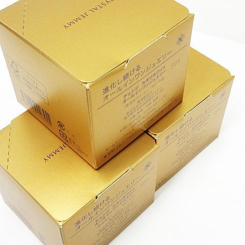 新品未開封 クリスタルジェミー 金のオールインワン4個 新品 未開封 CRYSTAL JEMMY クリスタルジェミー チェンジ カオリ