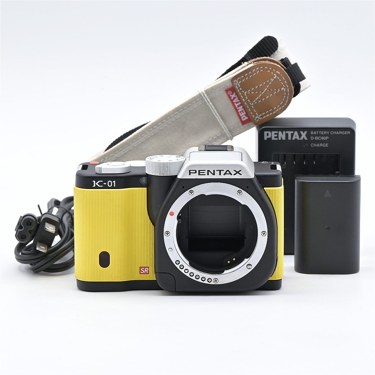 PENTAX ペンタックス K-01 イエロー ブラック ボディ ミラーレス一眼レフカメラ