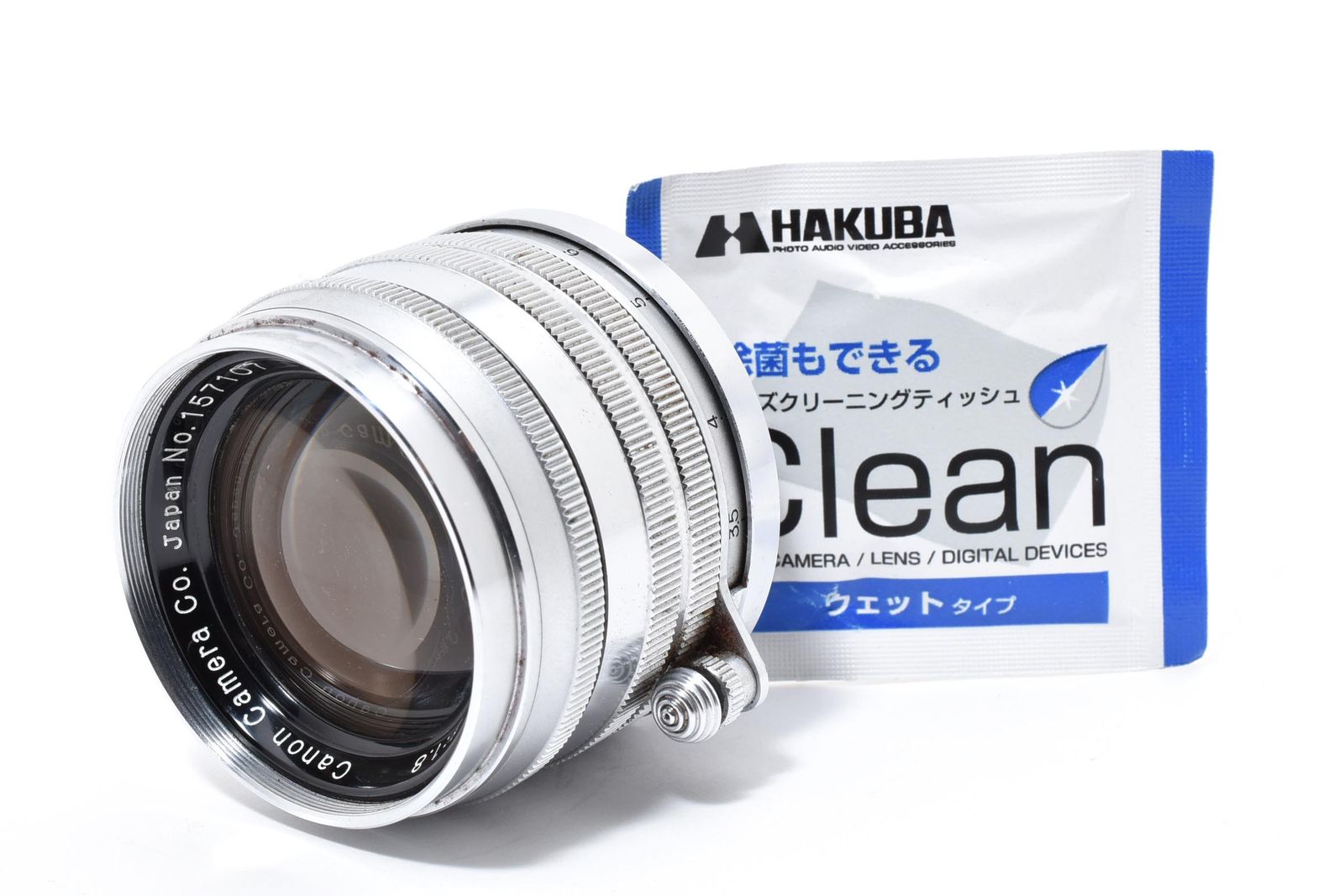 キヤノン Canon キヤノンレンズ L 50 mm F 1.8 初期 ≪外観動作良好 ≫ 0101