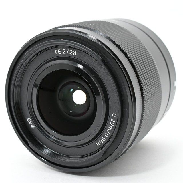 SONY FE 28 mm F 2 フルサイズ対応 広角単焦点レンズ スナップ 風景に最適な28 2の明るさと高解像 動作良好 外観きれい