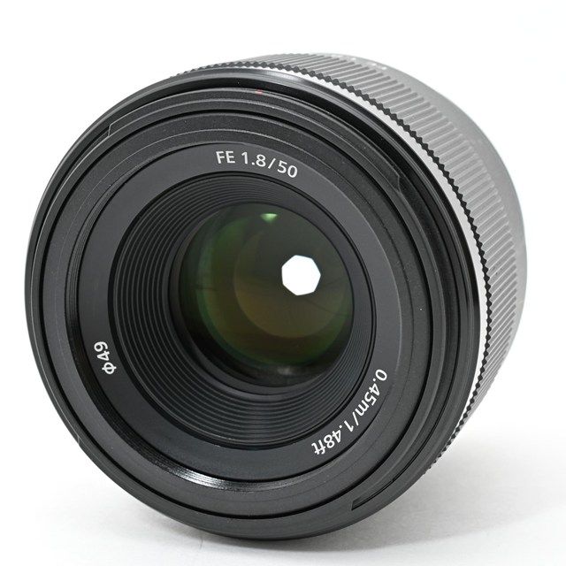 SONY FE 50 mm F 1 8 フルサイズ対応 標準単焦点レンズ 8の明るさでボケ表現 ポートレート スナップに最適 動作良好 上コンディション