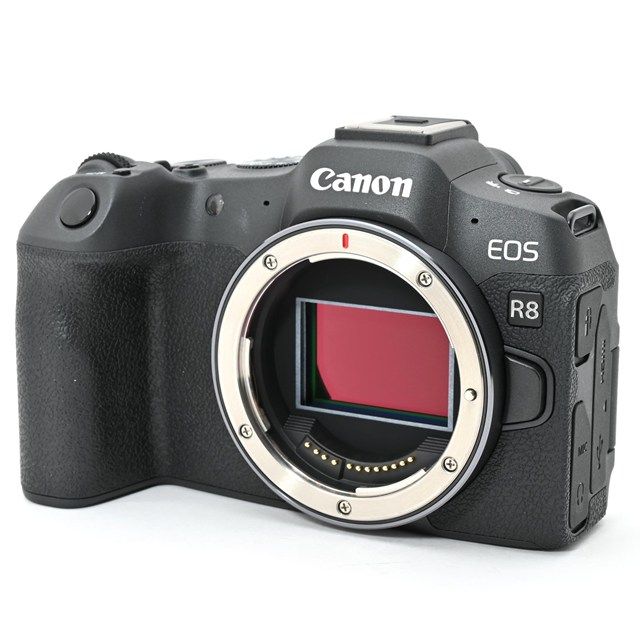 Canon キヤノン EOS R 8 ボディ シャッター数 以下の 同等品 軽量フルサイズで高画質＆高速AF