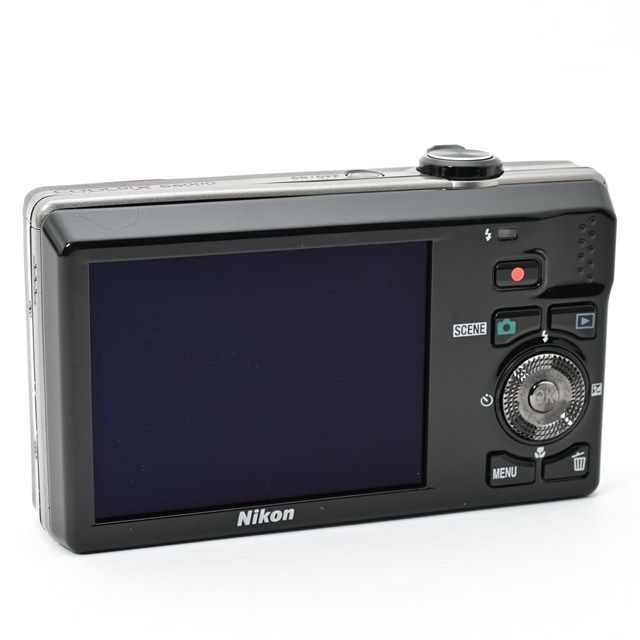  Nikon デジタルカメラ COOLPIX S 6000 フラッシュレッド フラッシュ良好 側面コーティング劣化あり 全体的に な外観 元 きコンパクトデジカメ コンパクトデジタルカメラ デジタルカメラ