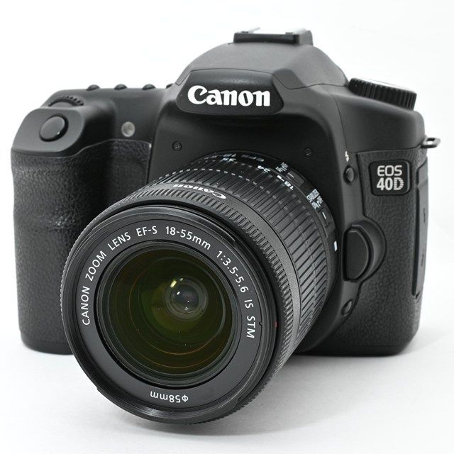 良品＞ Canon EOS 40D EF-S18-55 IS レンズキット｜動作確認済・実用