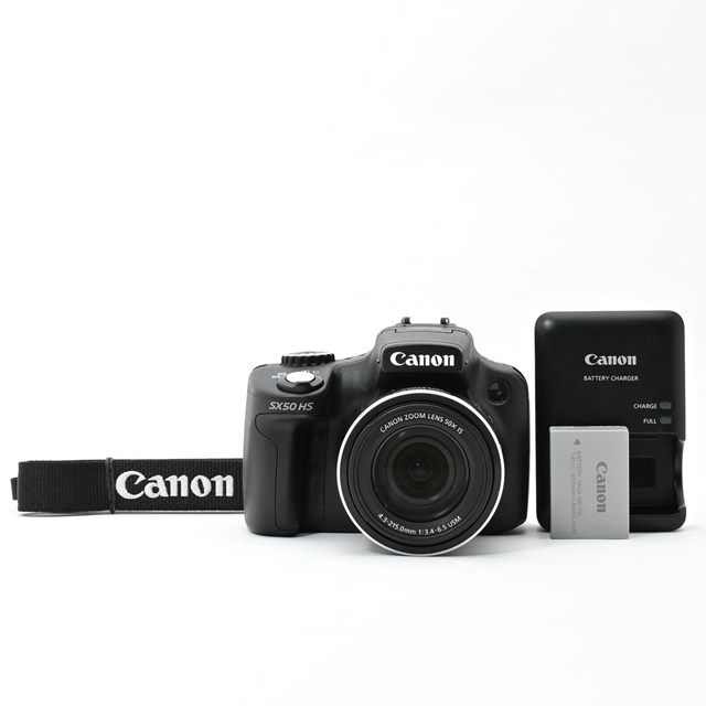 並品 Canon PowerShot SX 50 HS｜光学50倍ズーム搭載 高倍率コンパクトデジタルカメラ｜使用感あり｜フラッシュポップアップ不良 その他動作良好