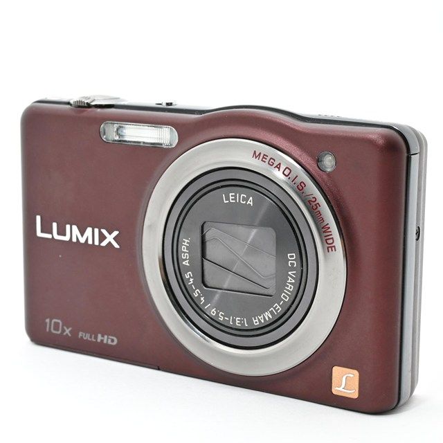 並品 Panasonic LUMIX DMC SZ 7 K コンパクトデジタルカメラ 使用感あり レンズリングにスレ キズ 打痕あり 液晶 表示 撮影影響なし