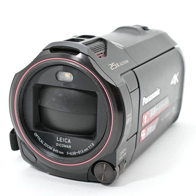 並品＞ Panasonic 4K ビデオカメラ HC-VX985M-K｜64GB内蔵｜あとから