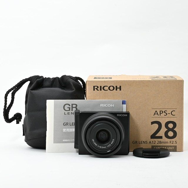 RICOH GXR用カメラユニット GR LENS A 12 28 mm F 2 5 シャッター数わずか 完備 GR譲りの高画質ユニット
