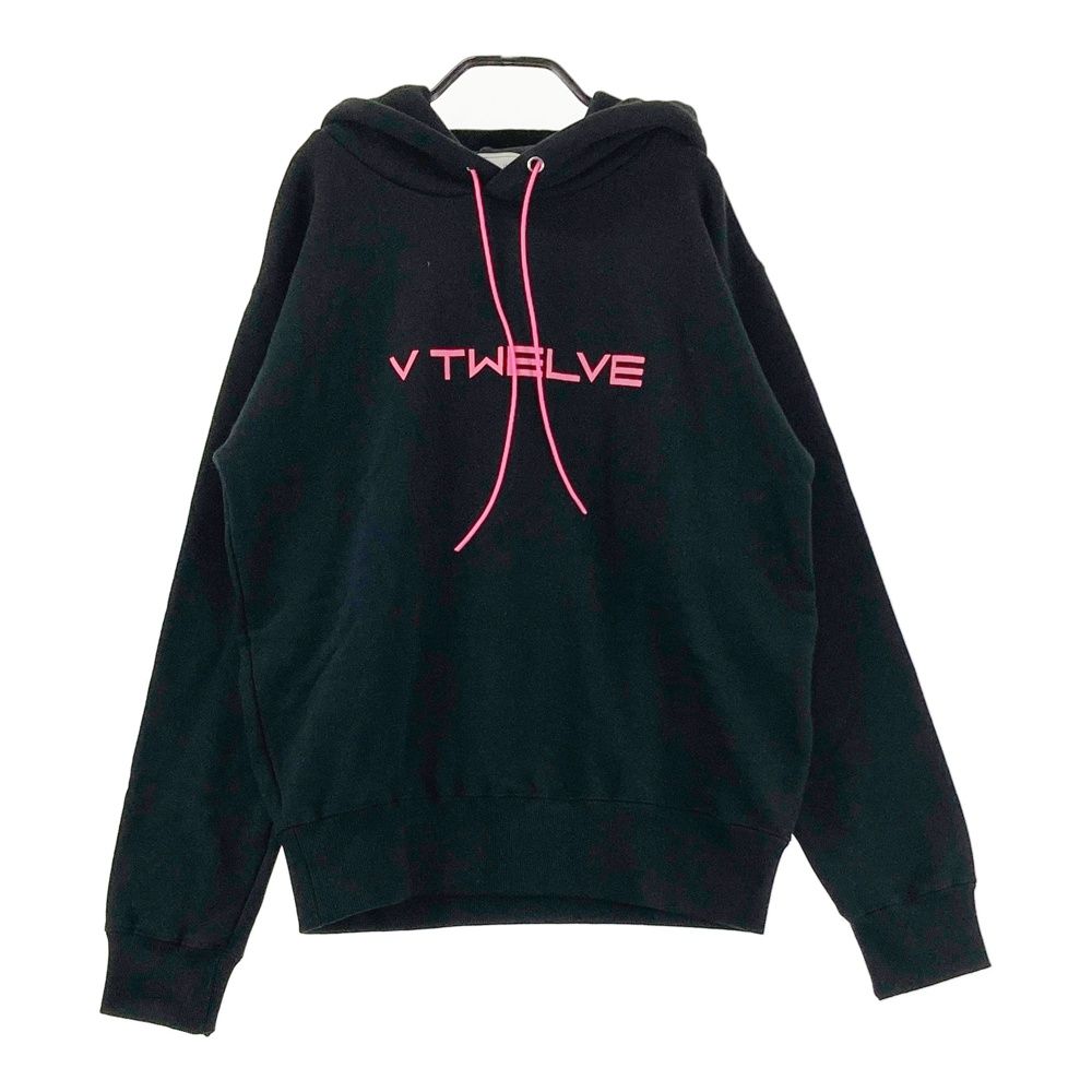 サイズ S V 12 ヴィトゥエルヴ ロゴパーカー ブラック系 ゴルフウェア レディース ストスト