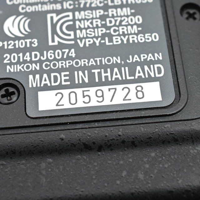  Nikon D 7200 ボディ シャッター数8 高画素APS C一眼レフ コンディション 元 き デジタル一眼レフ デジタルカメラ