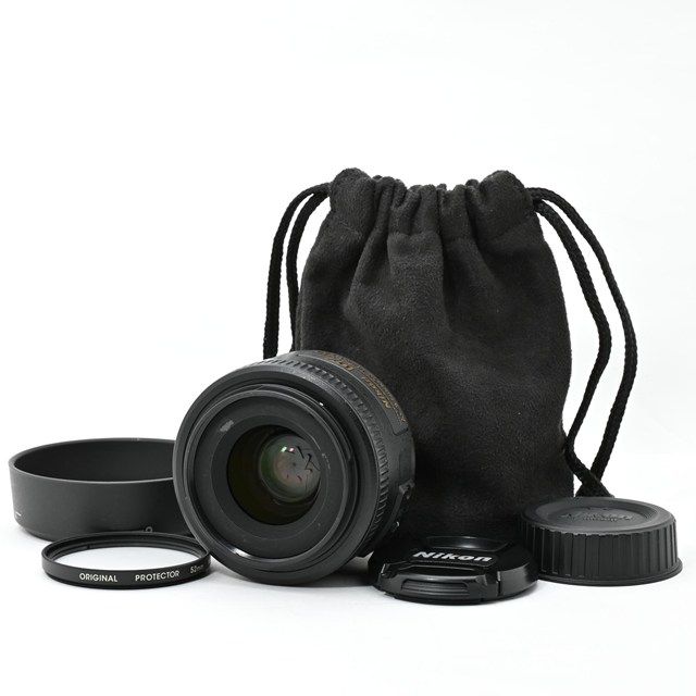 Nikon AF S DX NIKKOR 35 mm f 1 8 G 明るい単焦点レンズ 自然な画角でスナップ ポートレートに最適 フィルター フード付