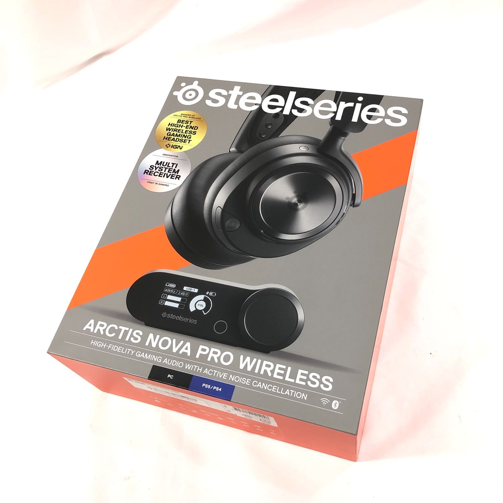 SteelSeries ゲーミングヘッドセット ヘッドホン Arctis Nova Pro