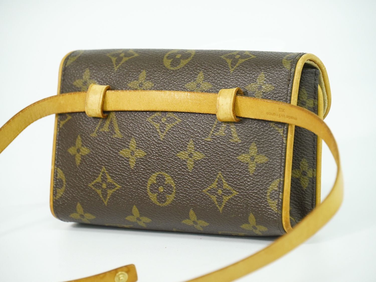 ルイヴィトン LOUIS VUITTON LV ポシェット フロランティーヌ モノグラム ウエストポーチ ブラウン M 51855 ビトン バッグ フォロー割