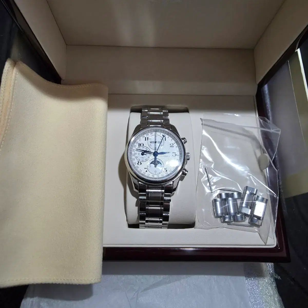 マスター ムーンフェイズ クロノ 40 mm