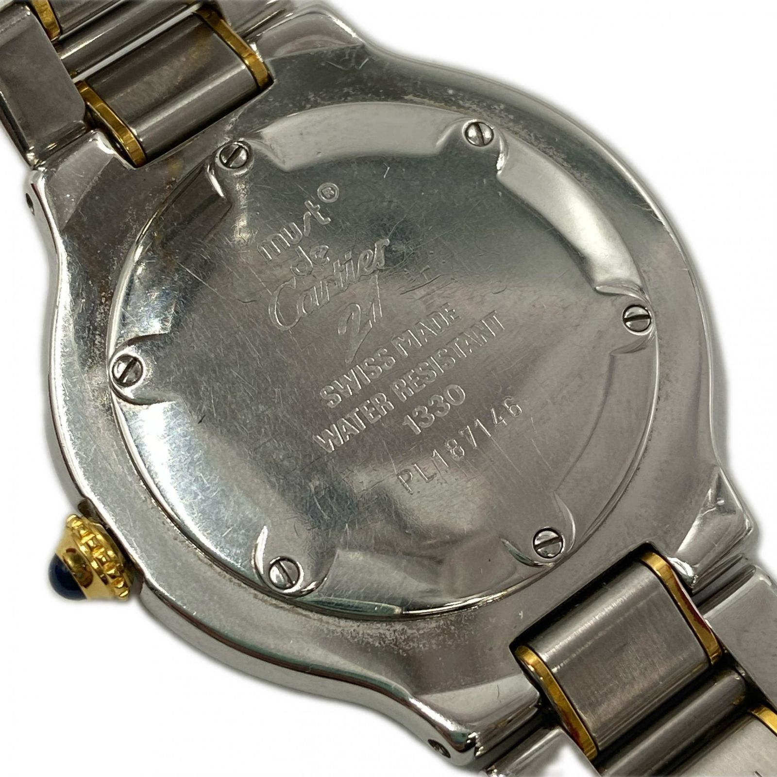 CARTIER カルティエ クォーツ腕時計 マスト21 ヴァンティアン PL187146