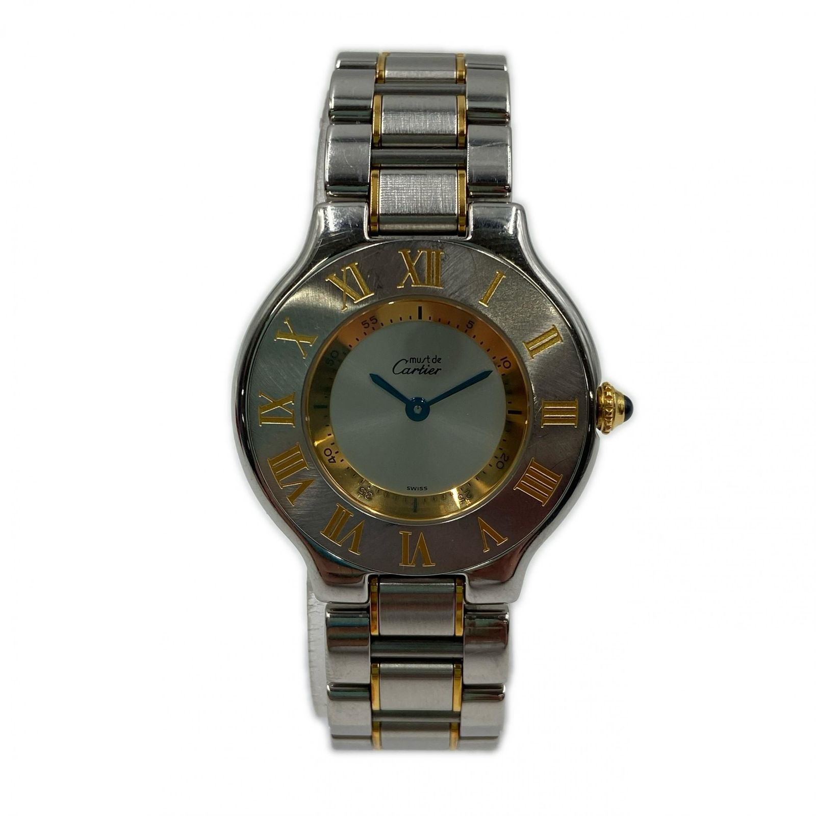 CARTIER カルティエ クォーツ腕時計 マスト21 ヴァンティアン PL187146