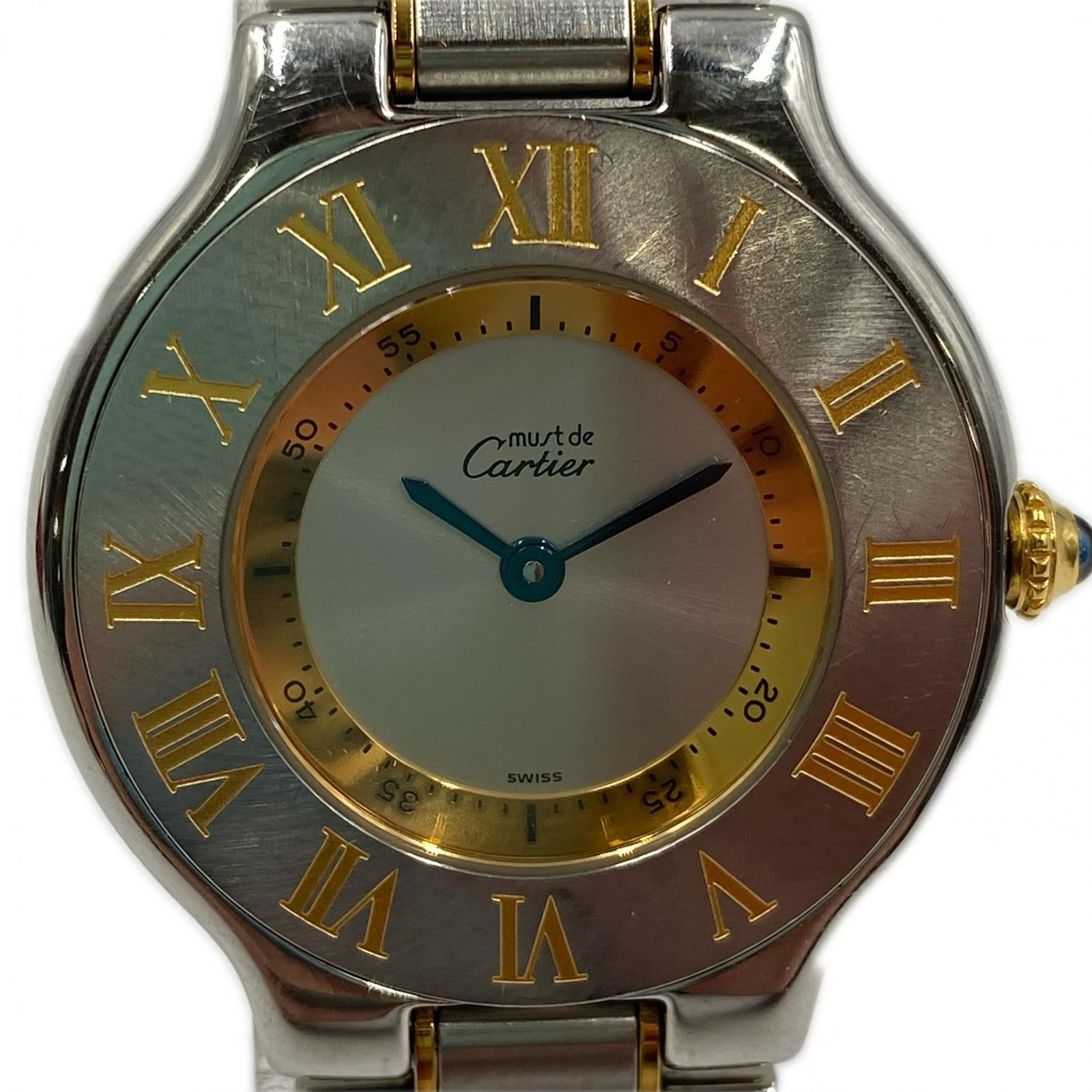 CARTIER カルティエ クォーツ腕時計 マスト21 ヴァンティアン PL187146