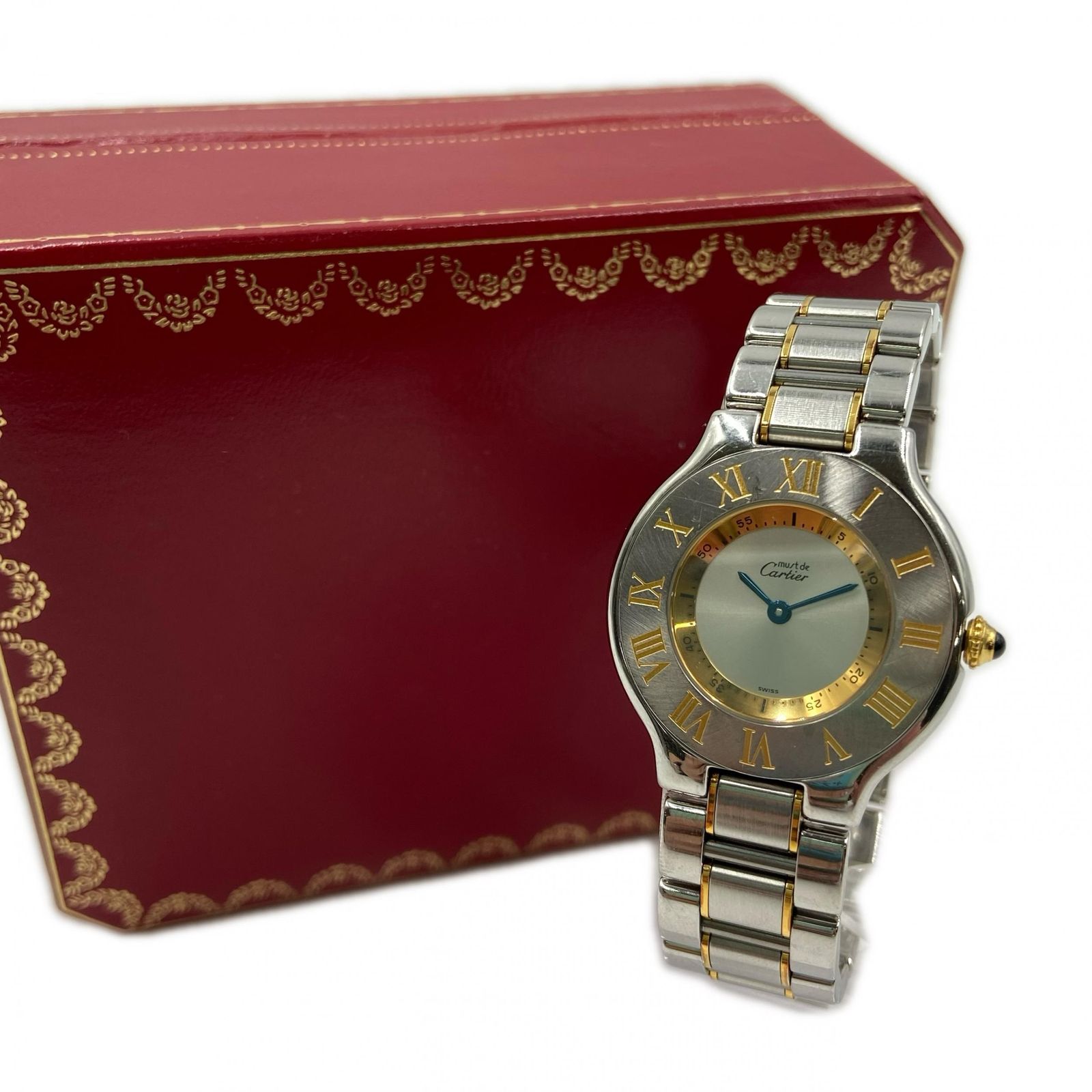 CARTIER カルティエ クォーツ腕時計 マスト21 ヴァンティアン PL187146