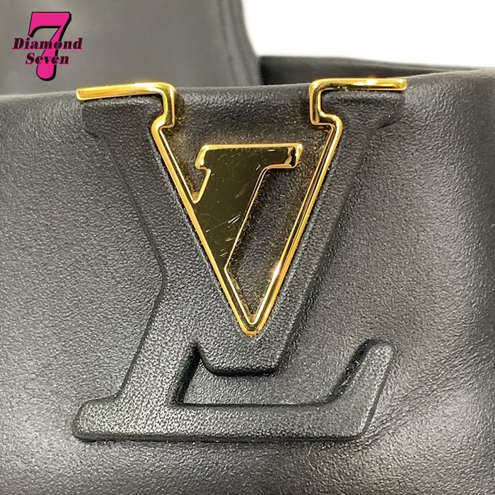 中古】Louis Vuitton ルイヴィトン マレ ミュール ノワール 36サイズ
