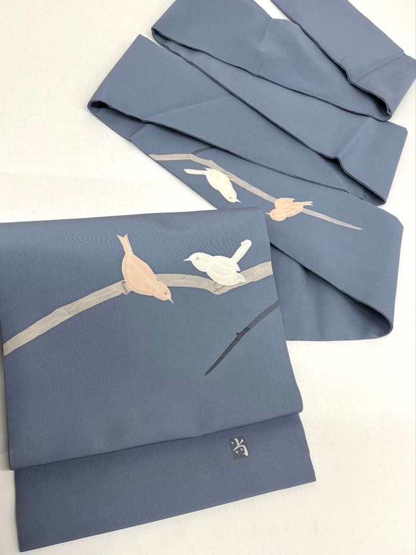 ローケツ染 九寸名古屋帯