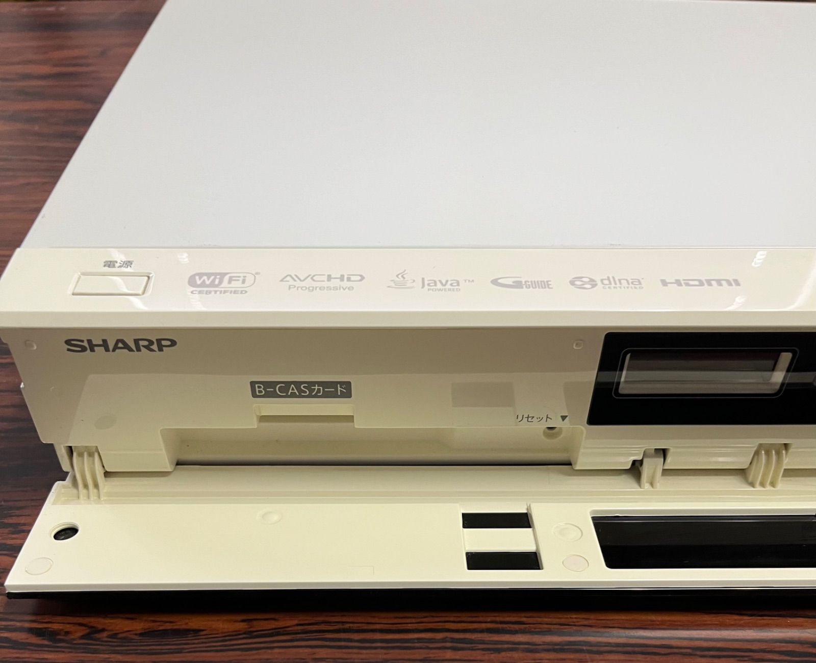 SHARP AQUOS ブルーレイディスクレコーダー BD-W1800W（2015年製