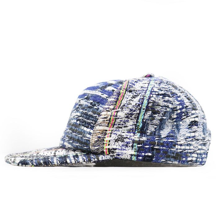 美品】CHANEL シャネル キャップ ツイード COCOマーク ロゴ メタリック