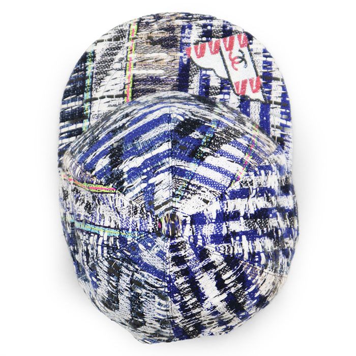美品】CHANEL シャネル キャップ ツイード COCOマーク ロゴ メタリック