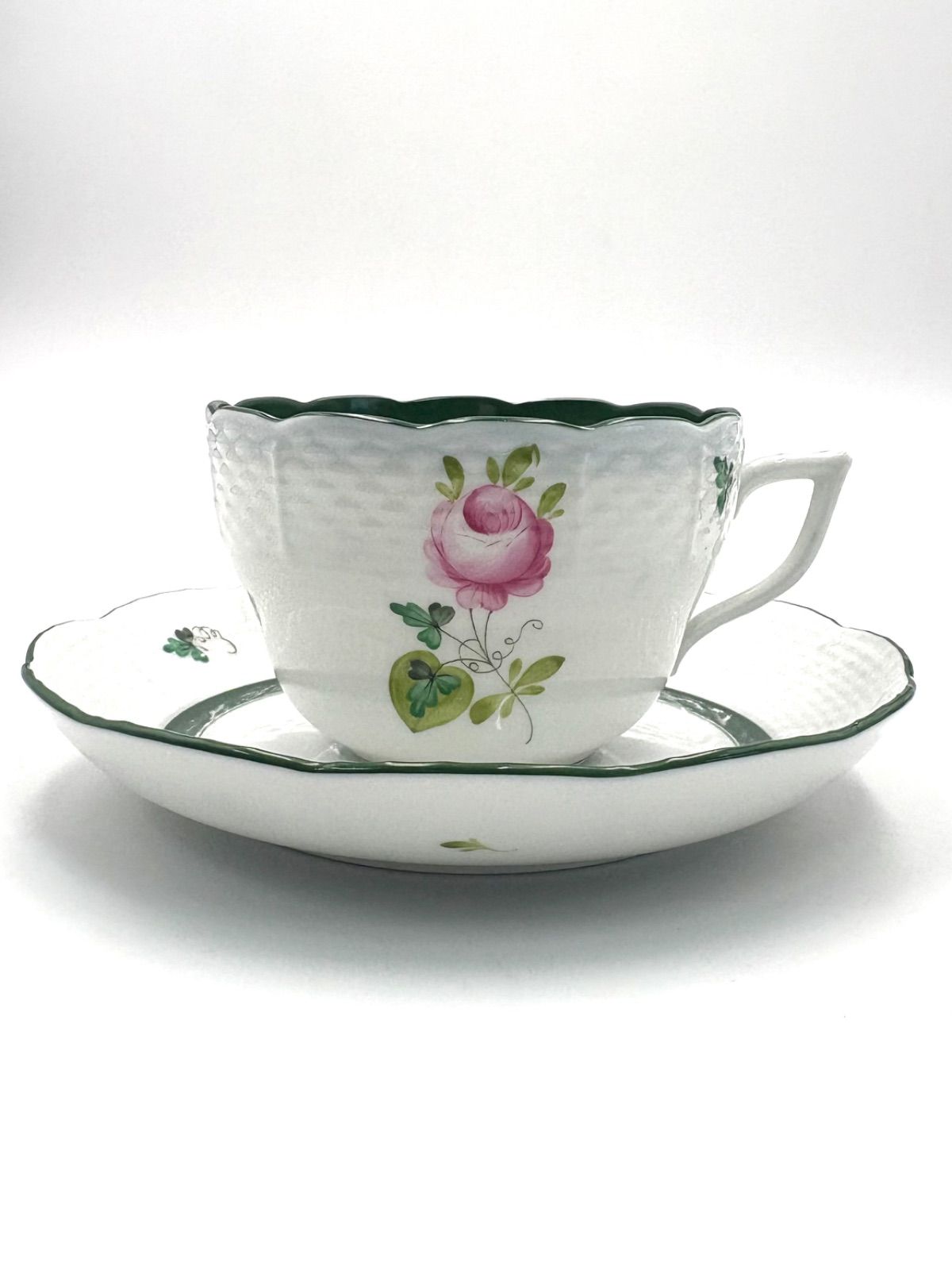 HEREND ヘレンド ウィーンの薔薇 カップ＆ソーサー