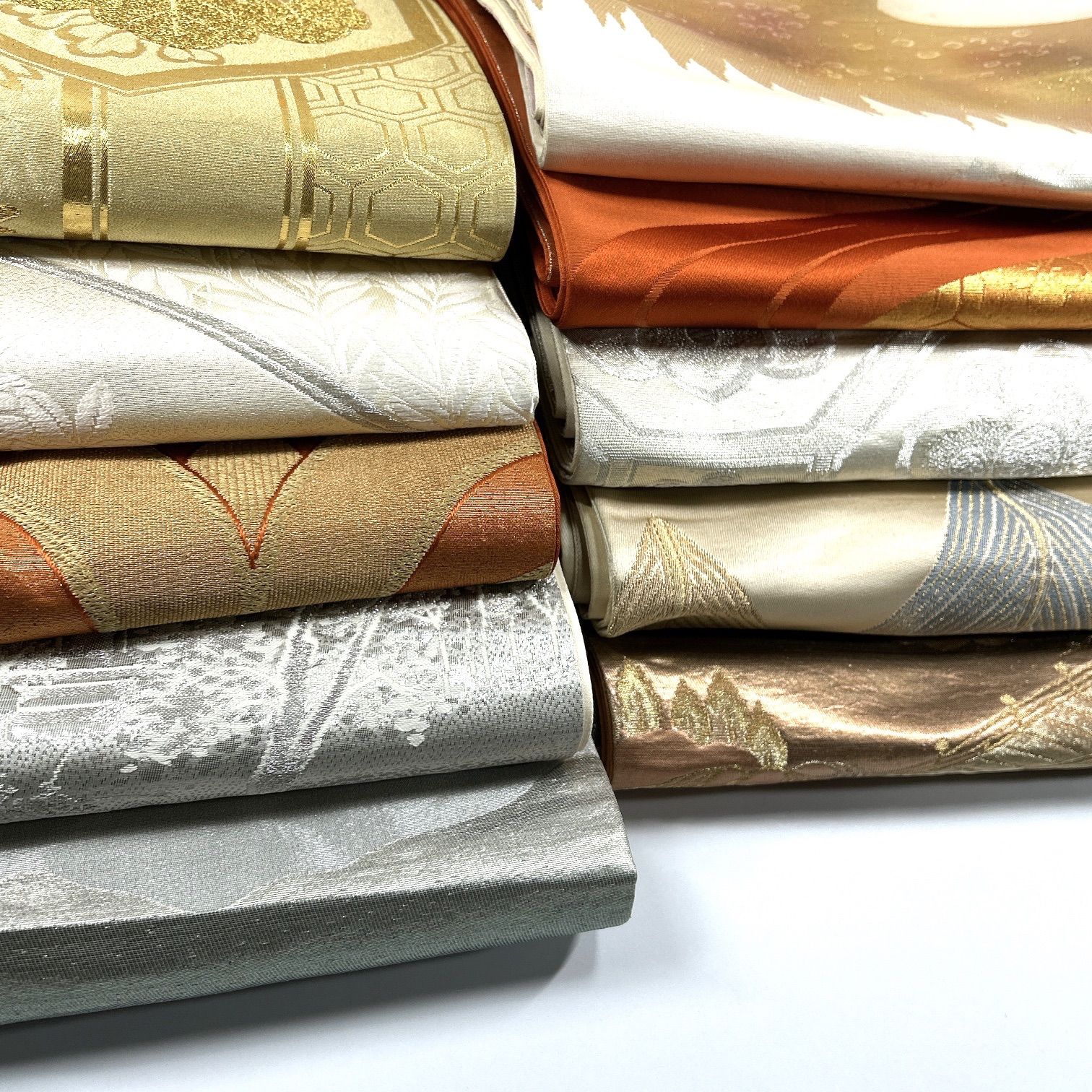 袋帯23本セット　まとめ売り　素材用　リメイク用 着付け練習 袋帯23本セット まとめ売り 素材用 リメイク用 着付け練習 袋帯23本セット