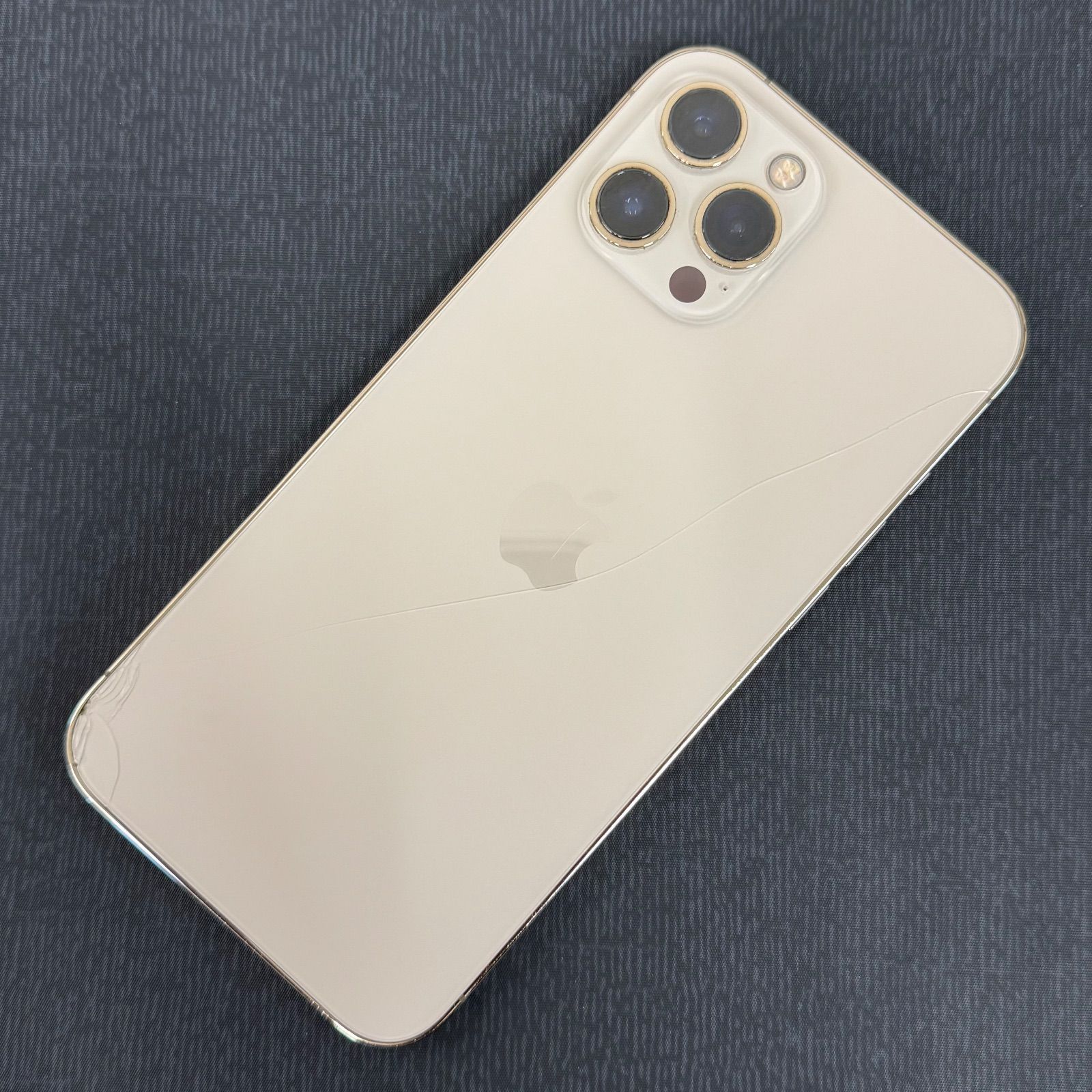 SIMロック解除済 iPhone 12 Pro Max 256GB ゴールド MGD13J/A ジャンク