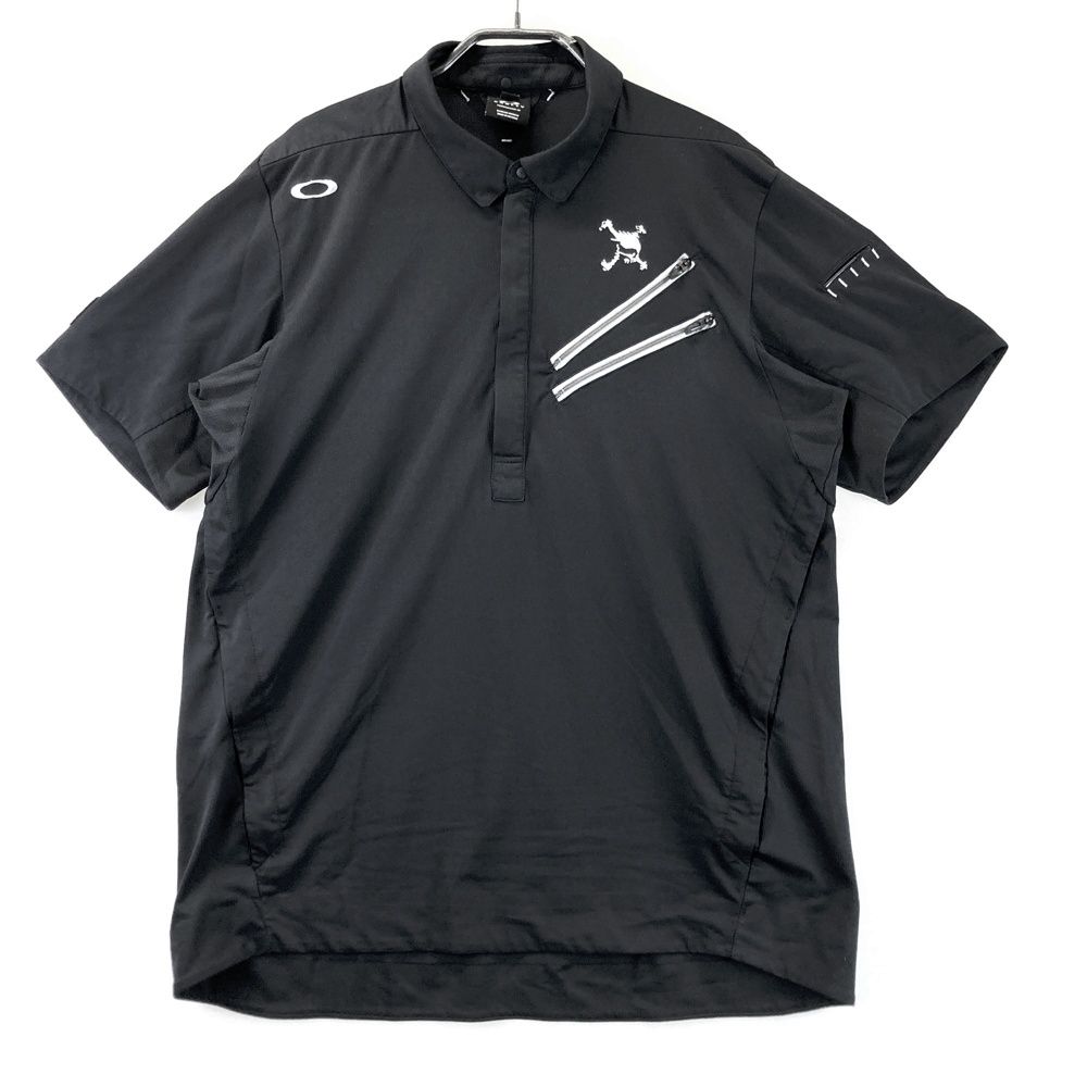 サイズ：XL OAKLEY オークリー 2023年モデル 半袖ポロシャツ ボタン
